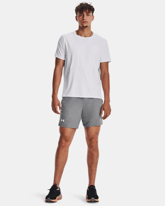 Men's UA Launch Run 7" Shorts, Gray, pdpMainDesktop image number 2